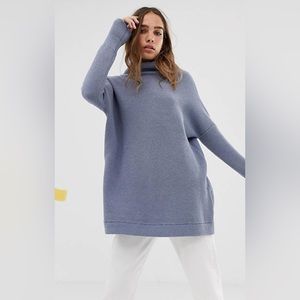Free People Slouchy Ottoman Tunic in sky
